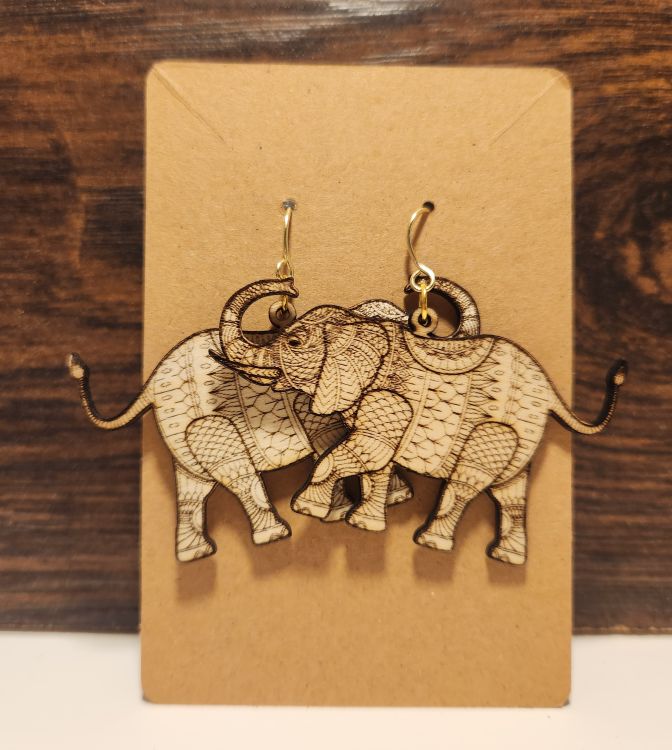 Elephant Earrings